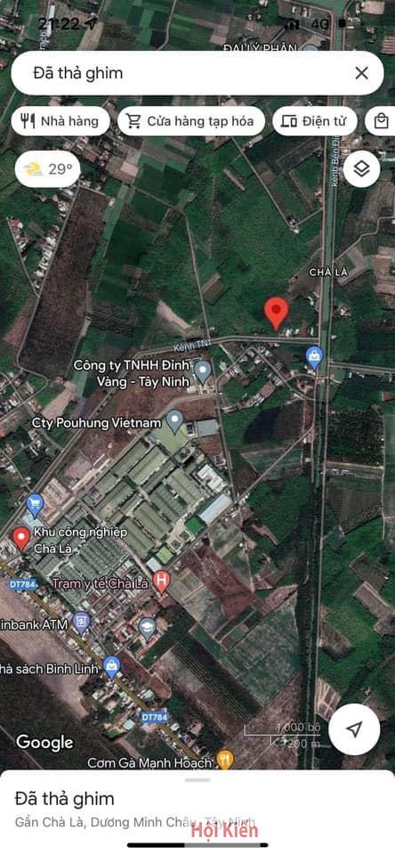 Bán đất F0 ngay khu công nghiệp Chà Là - Tây Ninh