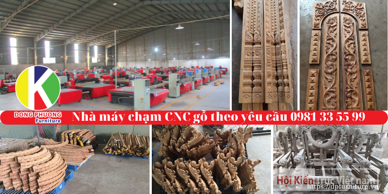 Xưởng chạm gỗ CNC giá rẻ tại Biên Hoà, Đồng Nai