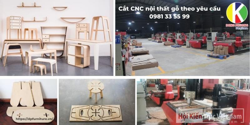 Cơ sở cắt CNC nội thất gỗ theo yêu cầu giá rẻ #1 Đồng Nai