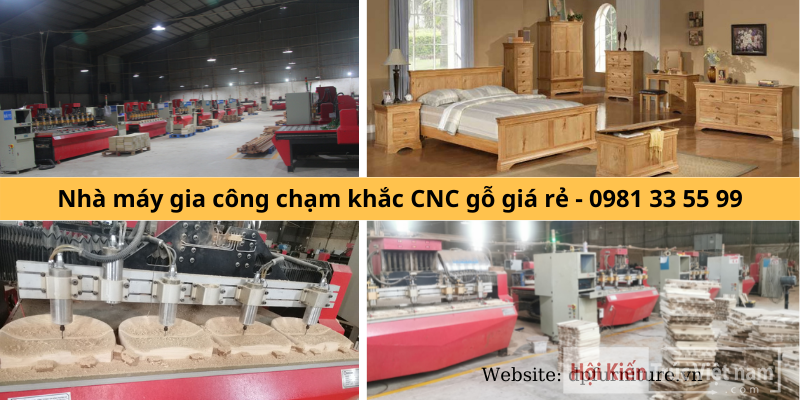 Nhà máy gia  công chạm khắc CNC gỗ giá rẻ tại Bình Dương, Đồng Nai, HCM