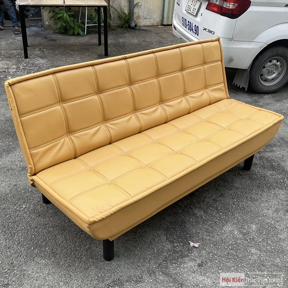 Sofa bed, sofa giường 1m8 màu vàng HOBS01V