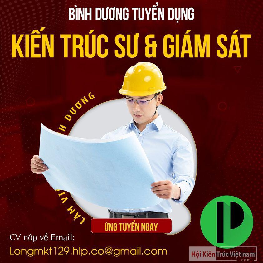 ✅✅✅ TUYỂN KIẾN TRÚC SƯ & GIÁM SÁT THI CÔNG