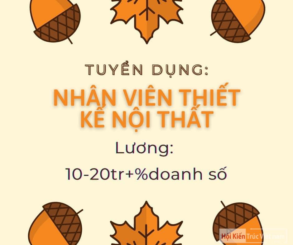CÔNG TY CỔ PHẦN THIẾT KẾ THI CÔNG NỘI THẤT MAYCONCEPT Tuyển Dụng
